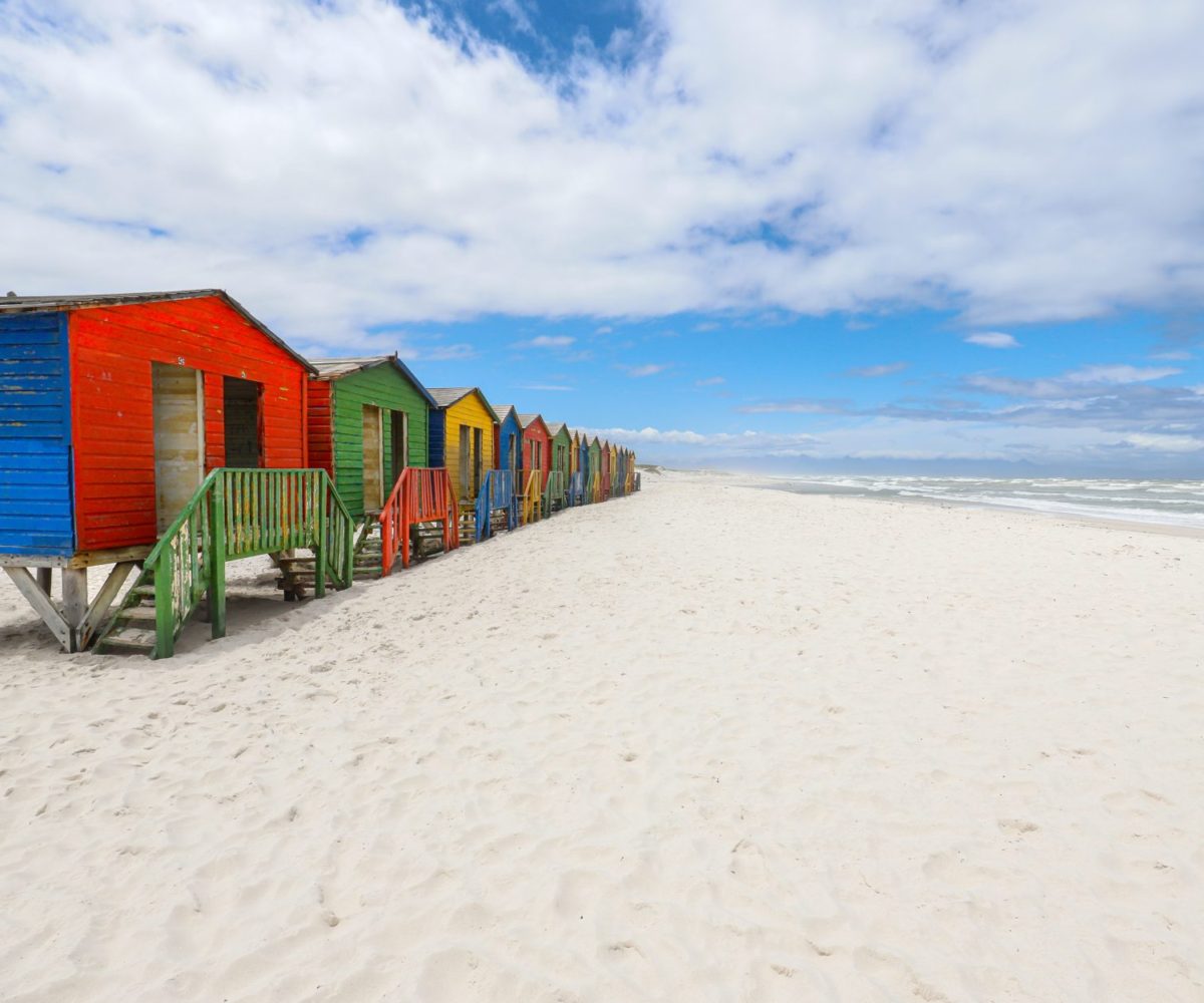 muizenberg, cape town, south africa