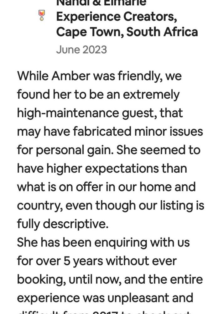 How an Airbnb host's honest airbnb review helped another host