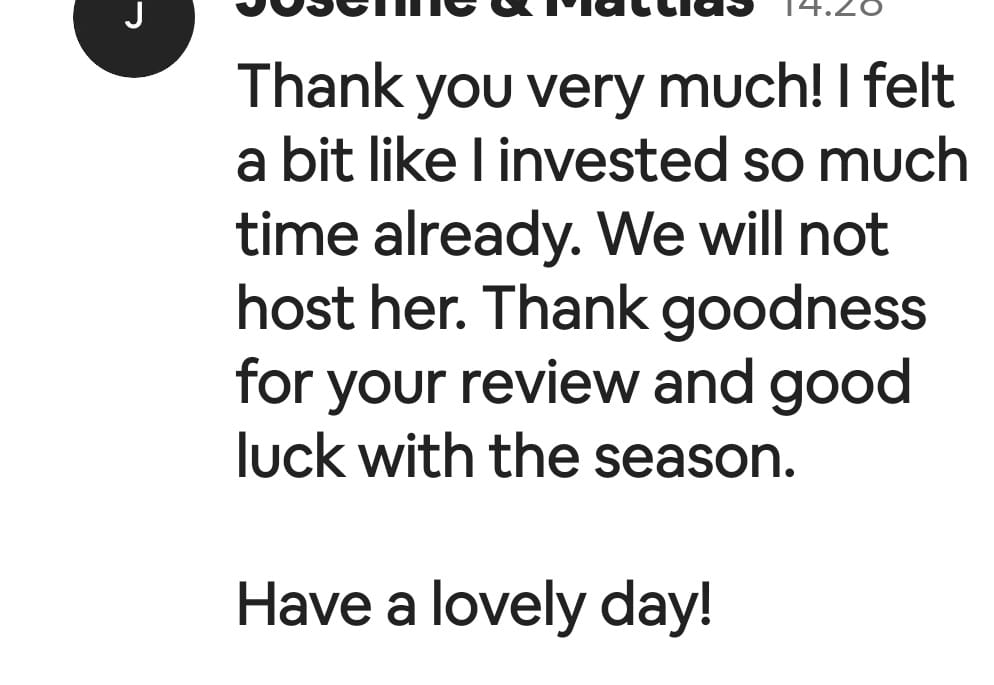 The Hidden Benefits of Honest Airbnb Reviews for Hosts 1 Guest Taught Us 14 Happy airbnb host because of a honest review paying it forward
