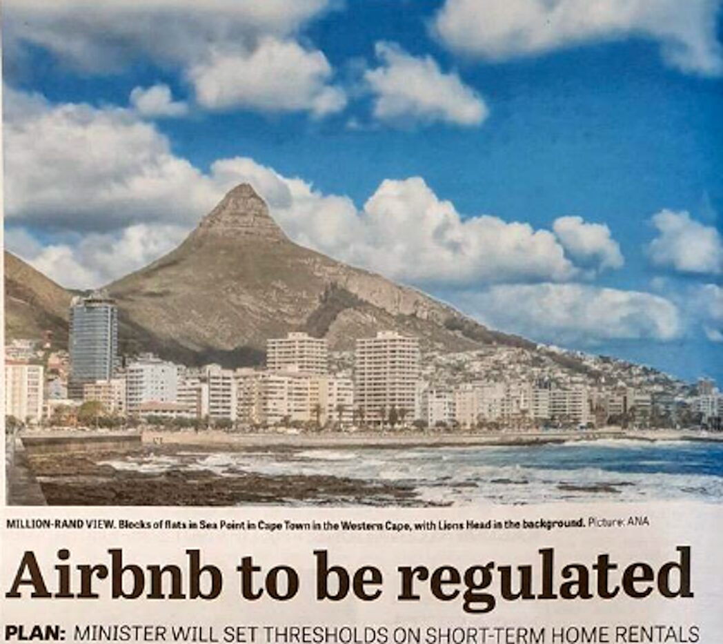 airbnb regulations cape town cape holidays