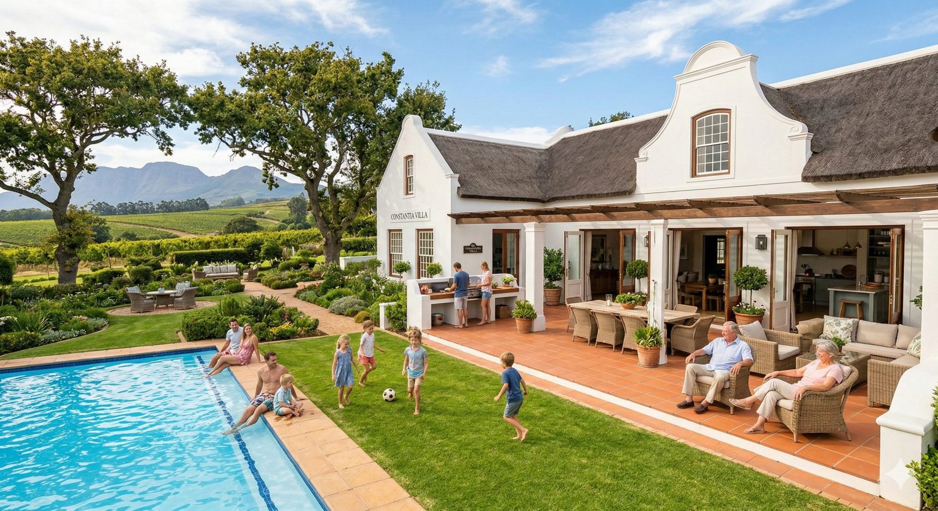Cape Town Villas for Multigenerational Families: